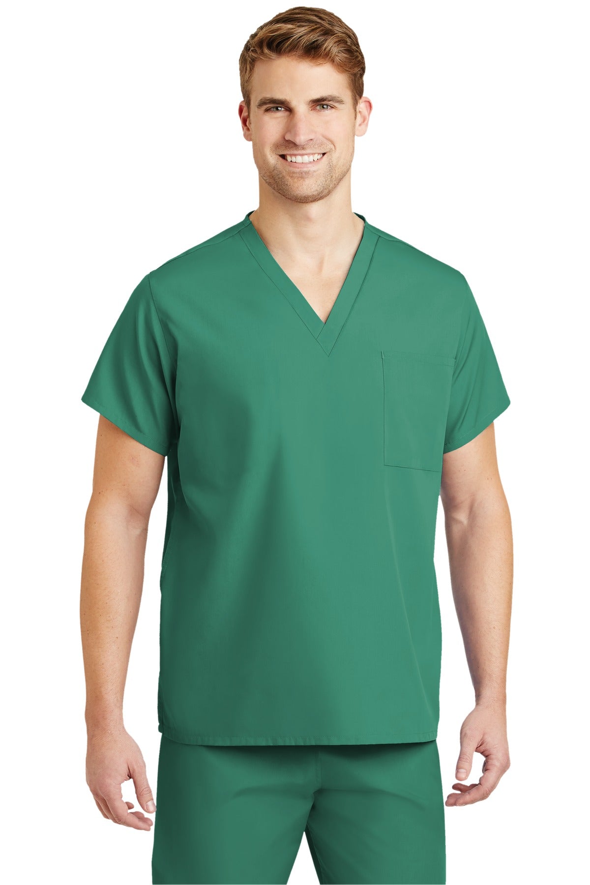 Unisex V-neck Scrub Top  SCRUBTOP