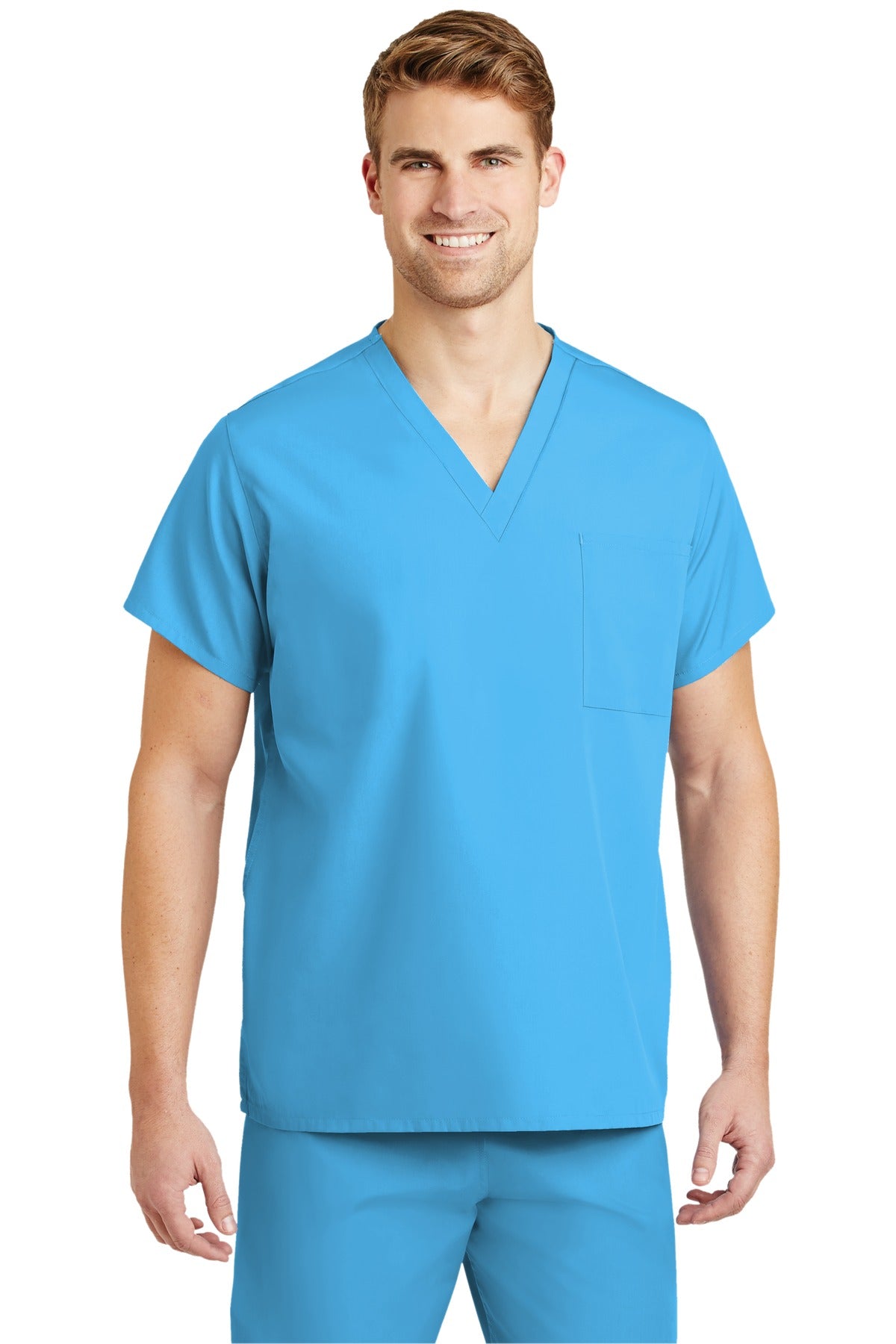 Unisex V-neck Scrub Top  SCRUBTOP