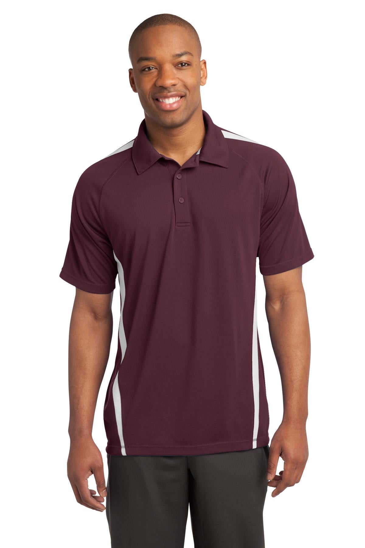 Sport-Tek® PosiCharge® Micro-Mesh Colorblock Polo. ST685