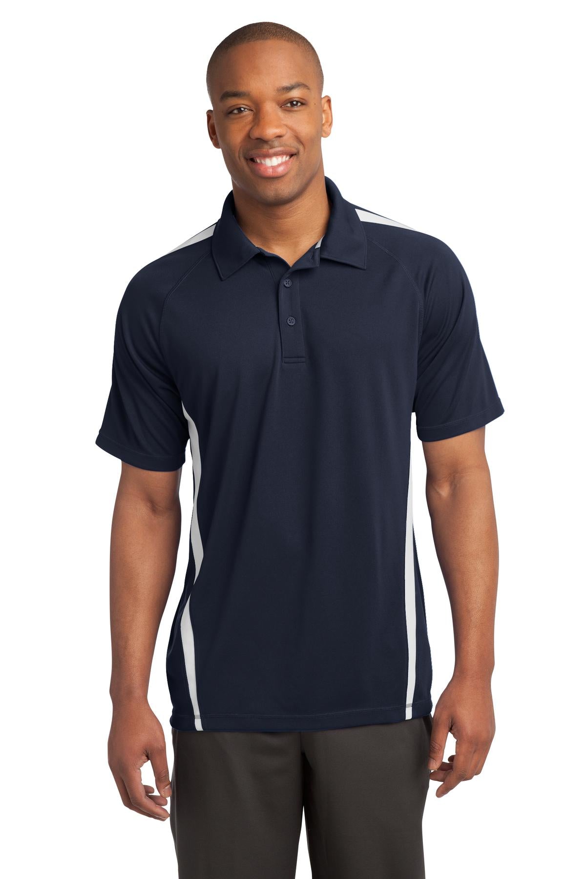 Sport-Tek® PosiCharge® Micro-Mesh Colorblock Polo. ST685