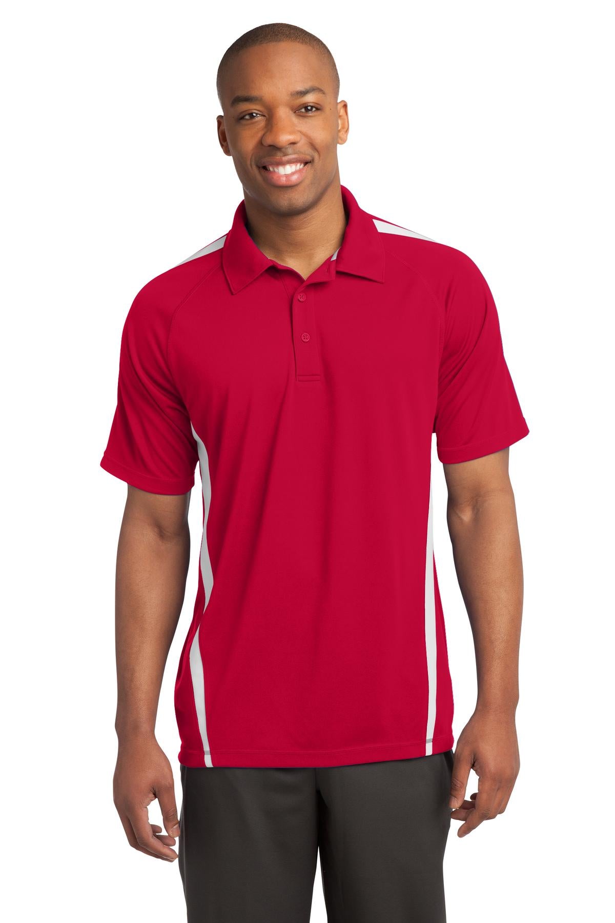 Sport-Tek® PosiCharge® Micro-Mesh Colorblock Polo. ST685