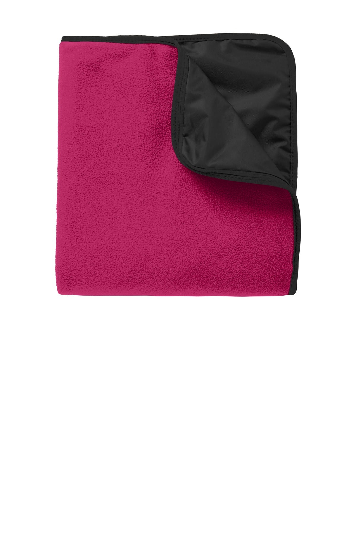 Port Authority® Fleece &amp; Poly Travel Blanket. TB850