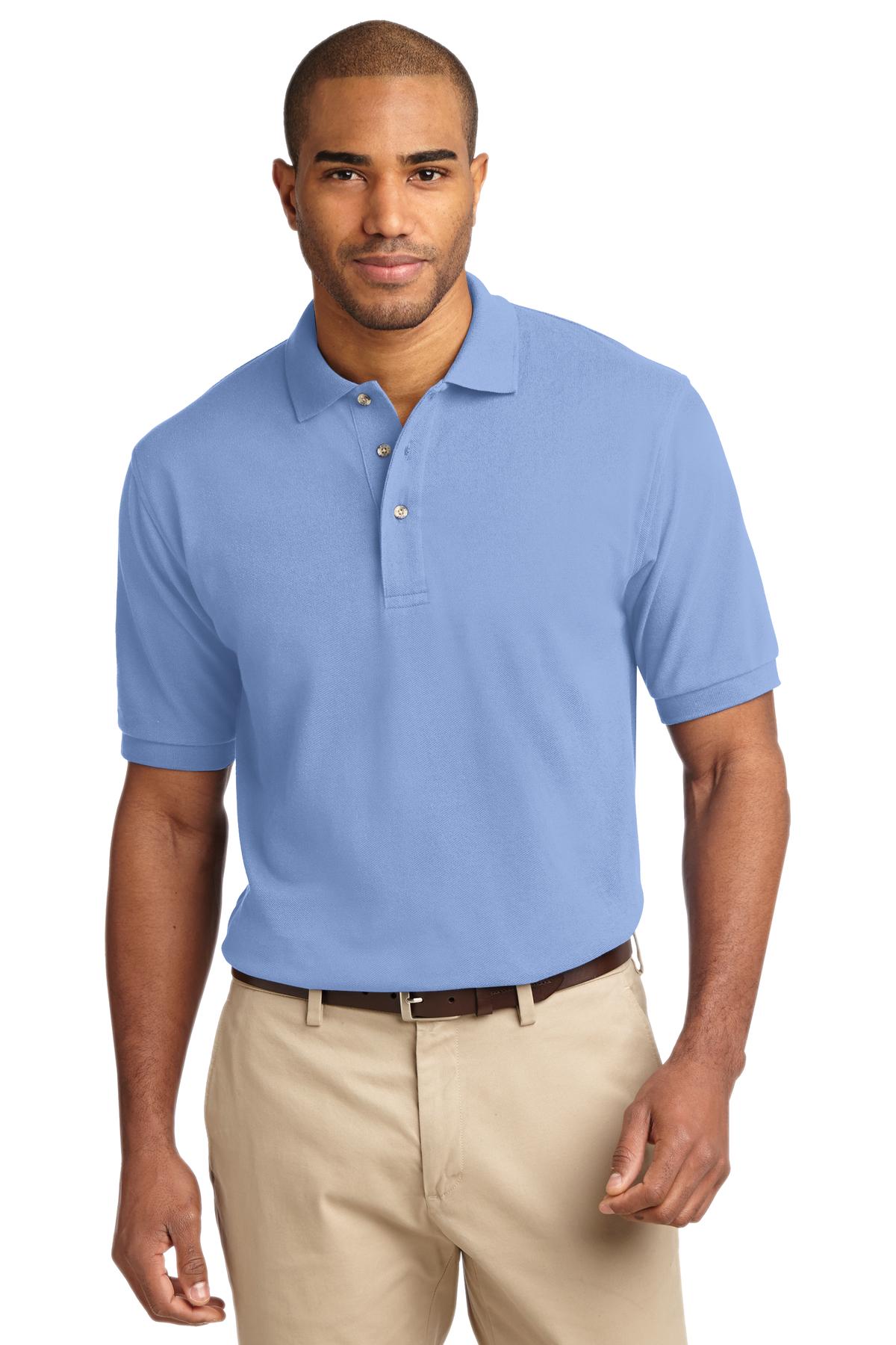 Port Authority® Tall Heavyweight Cotton Pique Polo.  TLK420