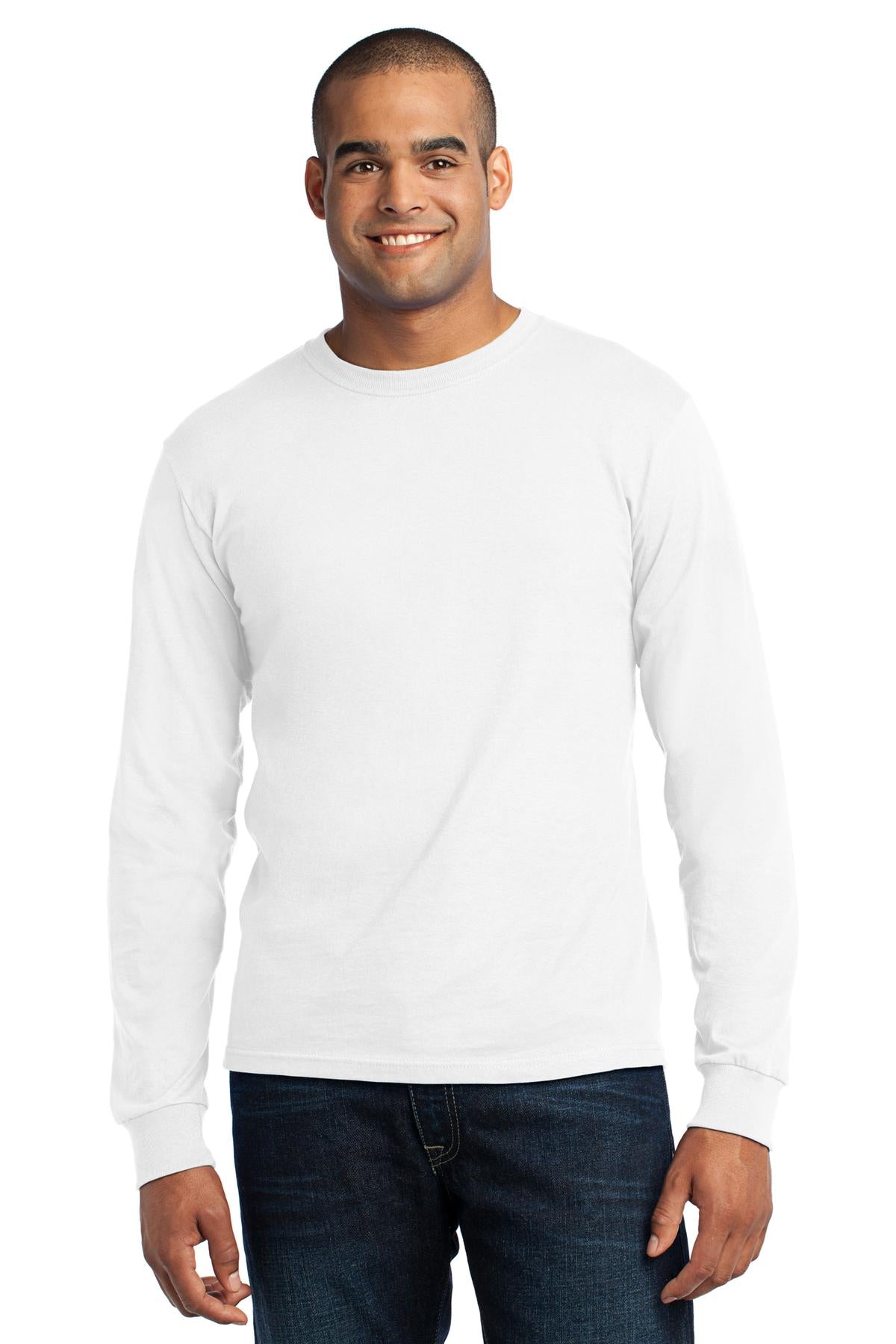 Port &amp; Company® - Long Sleeve All-American Tee. USA100LS