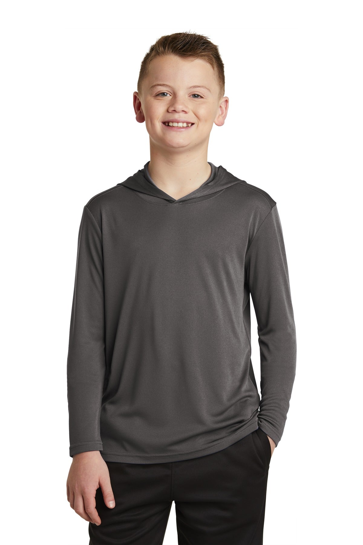 Sport-Tek ® Youth PosiCharge ® Competitor ™ Hooded Pullover. YST358