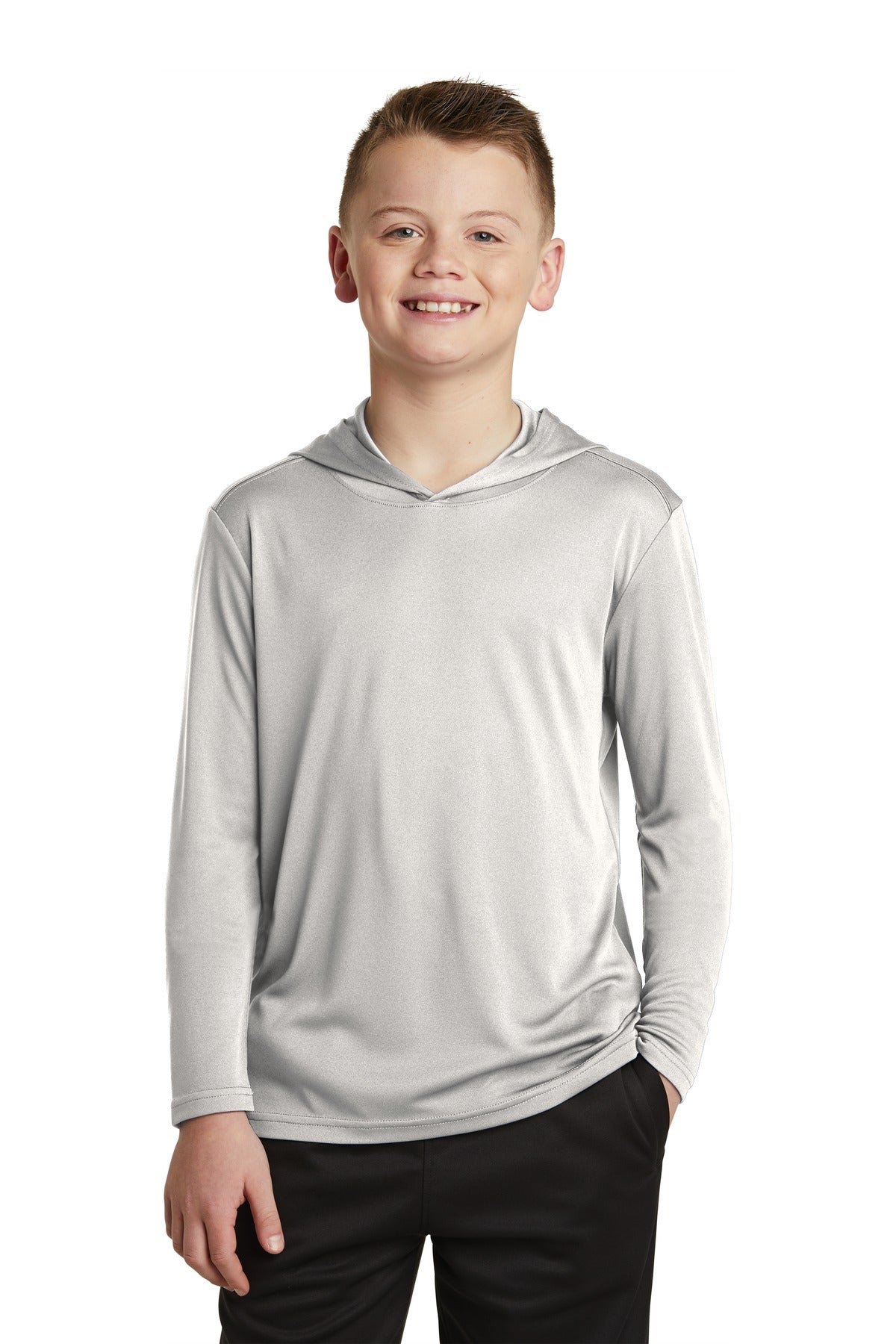 Sport-Tek ® Youth PosiCharge ® Competitor ™ Hooded Pullover. YST358