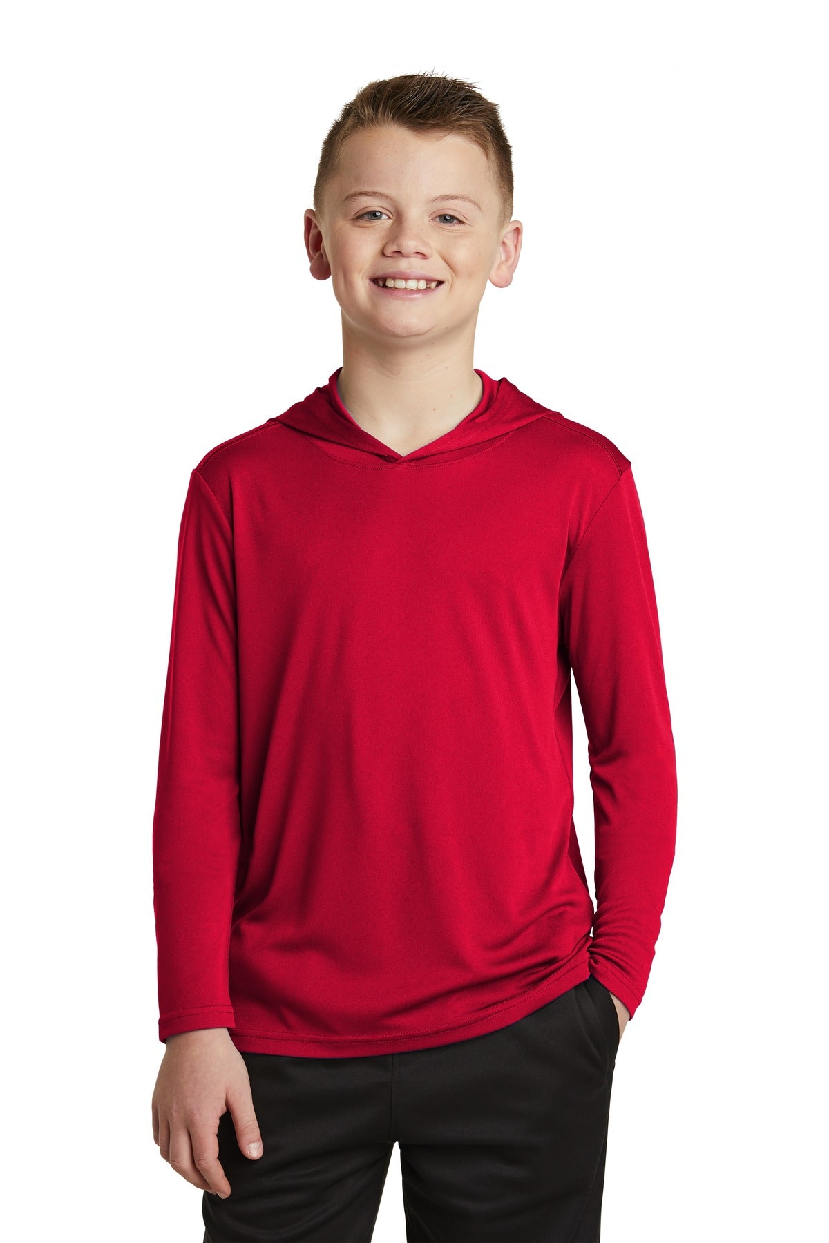 Sport-Tek ® Youth PosiCharge ® Competitor ™ Hooded Pullover. YST358