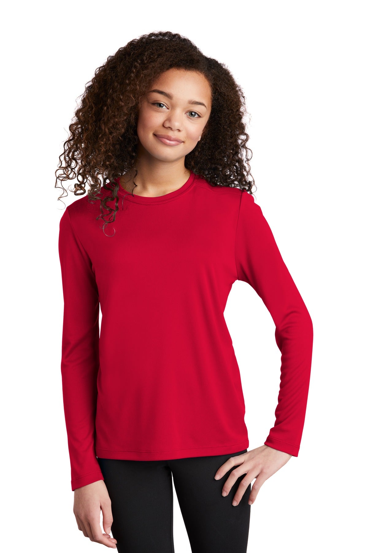Sport-Tek ® Youth Posi-UV™ Pro Long Sleeve Tee. YST420LS